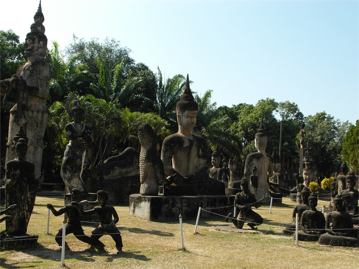 Vientiane Laos Buddha Par 1808